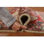 Tapis traditionnel indien en laine à motif géométrique 2x3