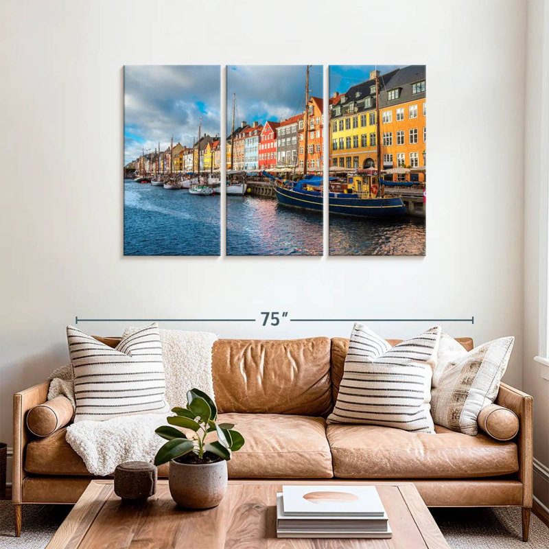 Hannes Nyhavn Port Copenhagen, 36" H x 57" W