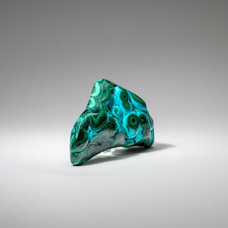 Malachite avec pierre polie Chrysocolla de République Démocratique du Congo (1,3 lb)