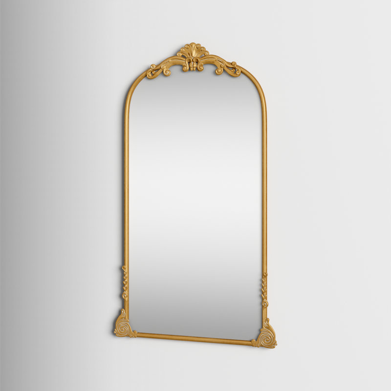 Miroir Helene, 72 po x 42 po, Plateau arqué/couronné