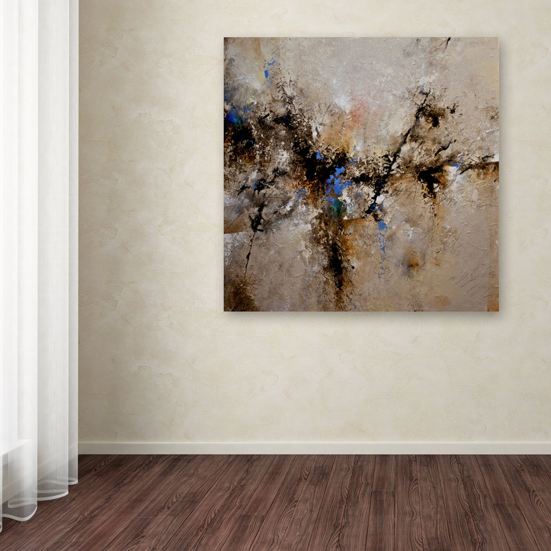 « sables of time ii », reproduction sur toile tendue, H 18 po x l 18 po x P 2 po