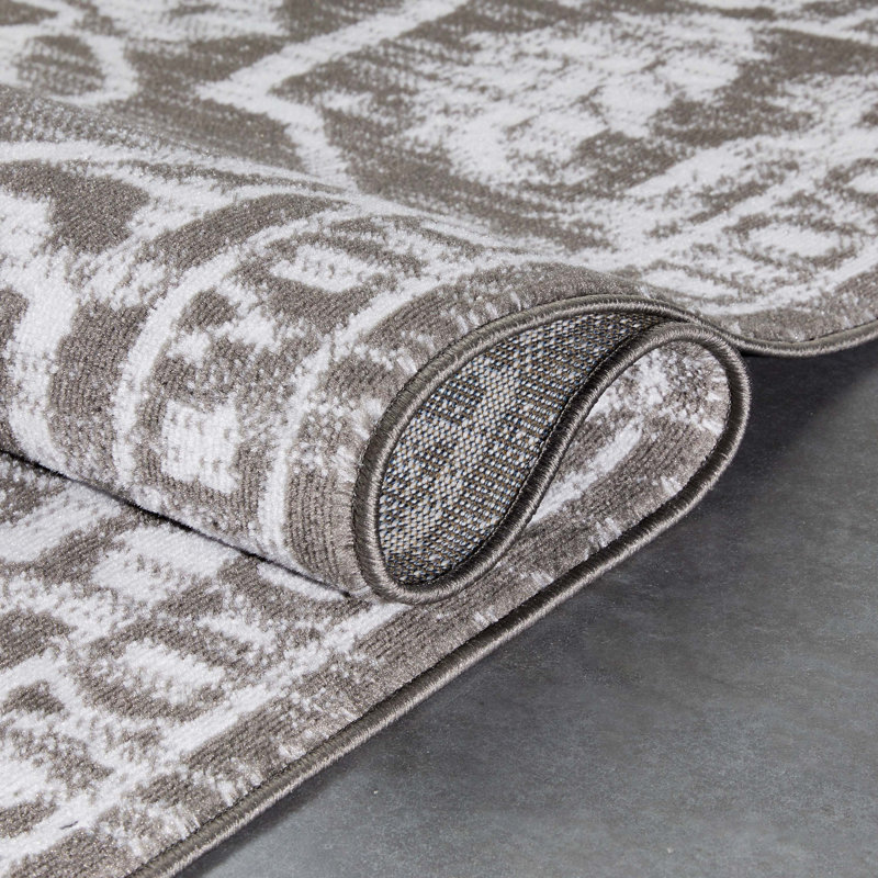Tapis bleu foncé Arunima, Rectangle 9 pi 3 po x 12 pi 6 po