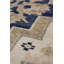 Tapis unique beige / bleu 4 pi 11 po x 7 pi 11 po Taspinaire