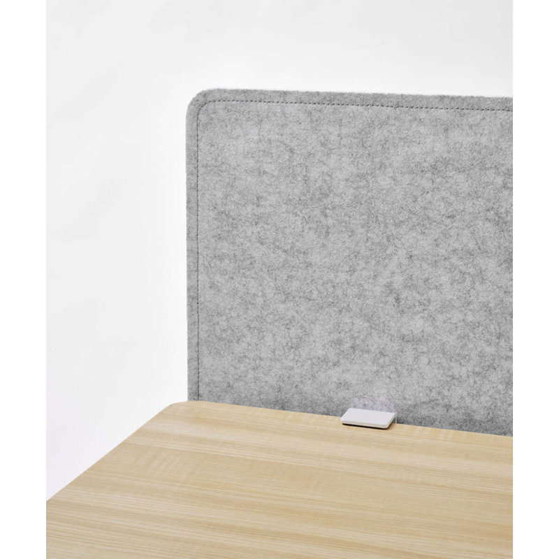 Daily Desk, 28.5" H x 36" W x 24" D, White, Woodgrain