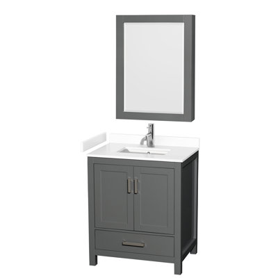 Sheffield 29" Freestanding Single Vanity Base Only