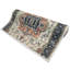 Tapis bleu antidérapant sur mesure à profil bas-622059125