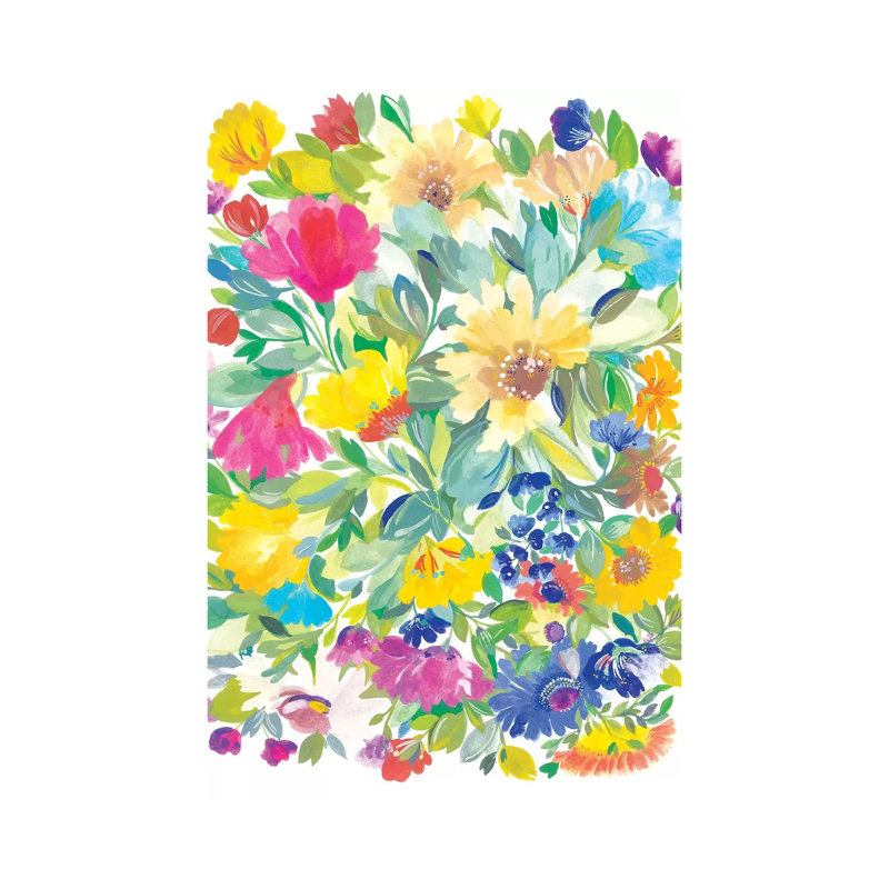 Meadow Bouquet by Kim Parker - Wrapped Canvas Painting, 101.6 cm H x 66.04 cm W x 1.91 cm D