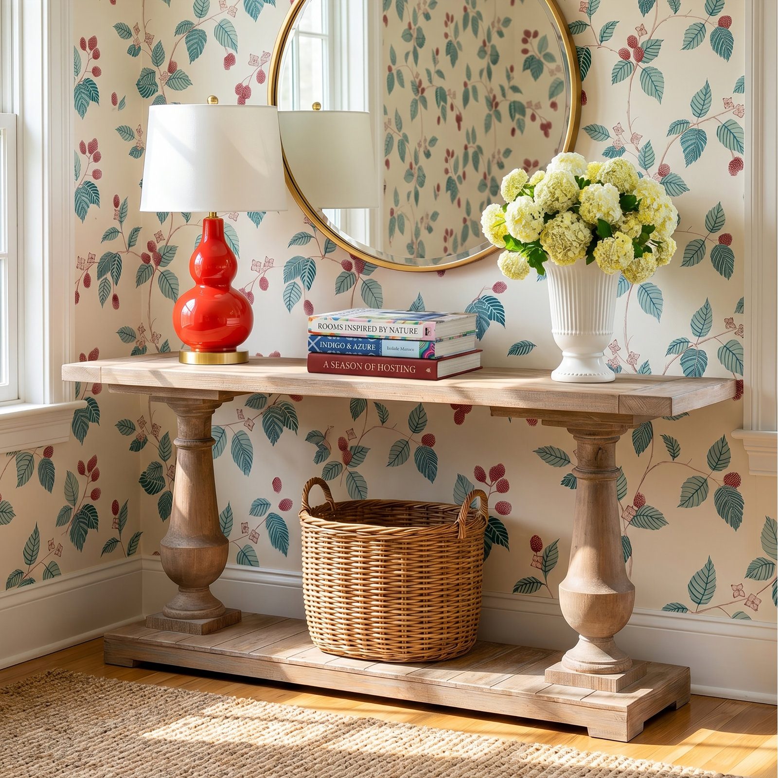 McKew 71'' Solid Wood Console Table