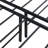 Heavy Duty Black Full Size Bed Frame Of Metal, Simple And Silent Setup, Supports 1000 Pounds, Evenly - Placed Mattress Support, Under Space For Storage, Suitable Bedroom, Guest Room, Etc., Leg Holes-1577929980