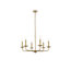 Baltray 6-Light Chandelier-61751664-61870085