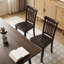 Tanvier Slatted Back Dining Chair Solid Wood Side Chair-1990196262