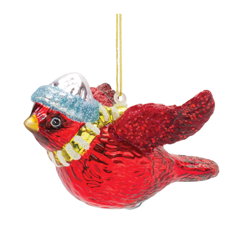 Gherardo 2.5'' Glass Animals Hanging Figurine Ornament