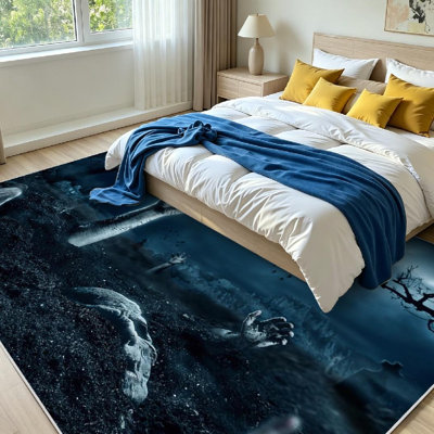 Tapis d'intérieur transparent Zombie of Halloween
