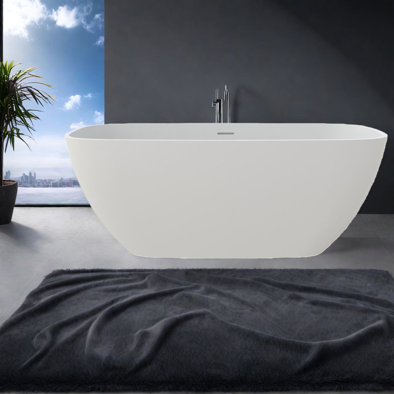Deep Soak Tubs And Whirlpools Bathtub Bathroom, Solid Surface Modern Home