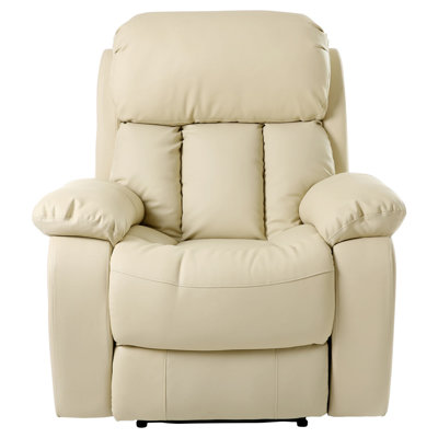 Faux Leather Heated Massage Chair