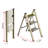 3 - Step Aluminum Lightweight Folding Step Stool-1858837185