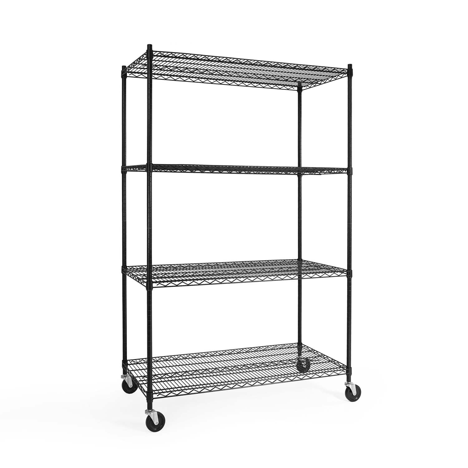 CAPHAUS 48'' W Steel Shelving Unit with Wheels Wayfair Canada