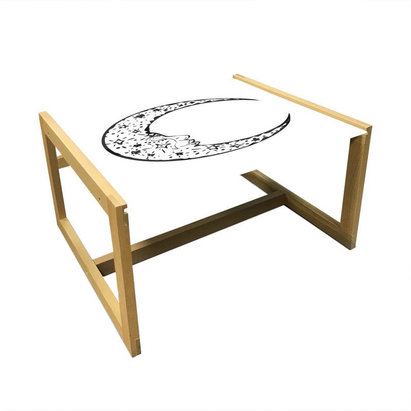 Jagviri Sled Coffee Table, 62cm H x 74cm W x 40cm D