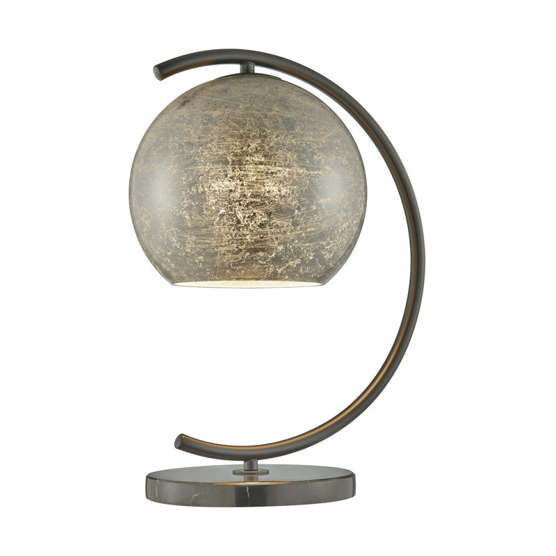 Lampe de table Irmine, Argent, Argent