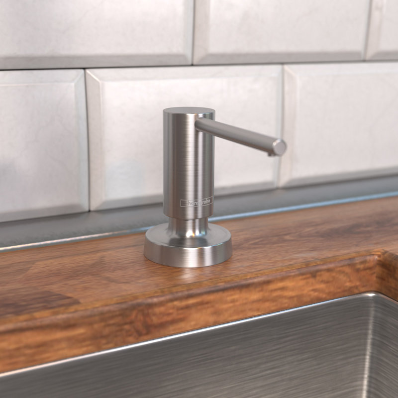 Talis Bath and Kitchen Sink Soap Dispenser, Steel Optic