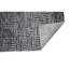 Wool Geometric Area Rug in Black/Light Gray-62603715