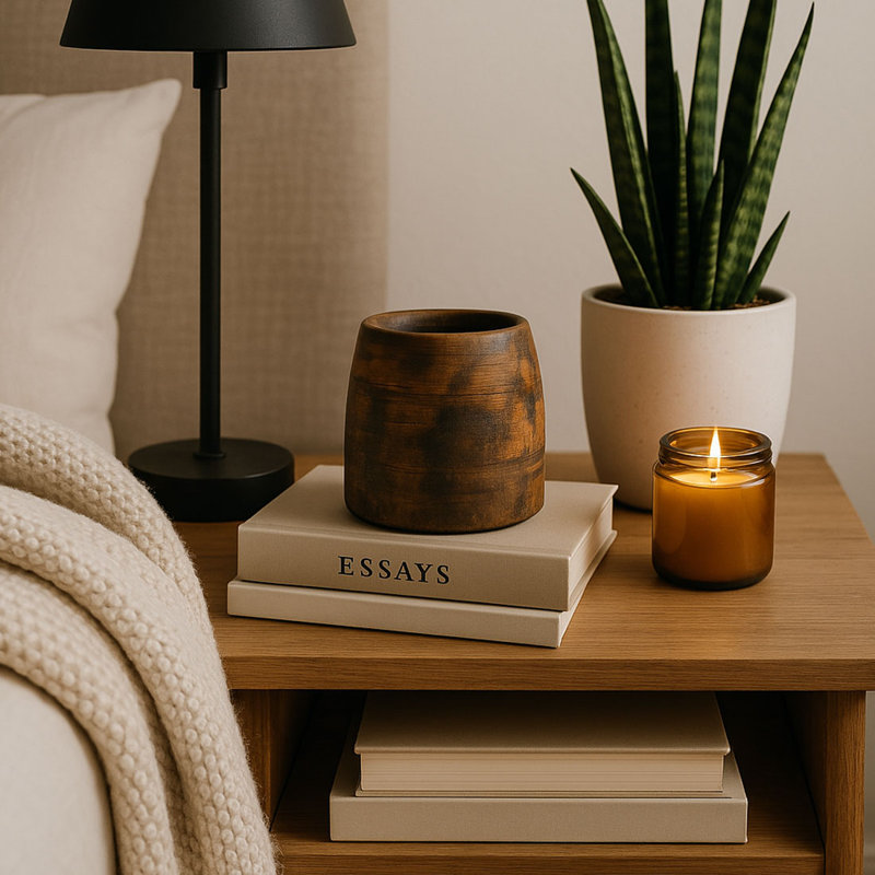  Rustic Charm Wooden Vase
