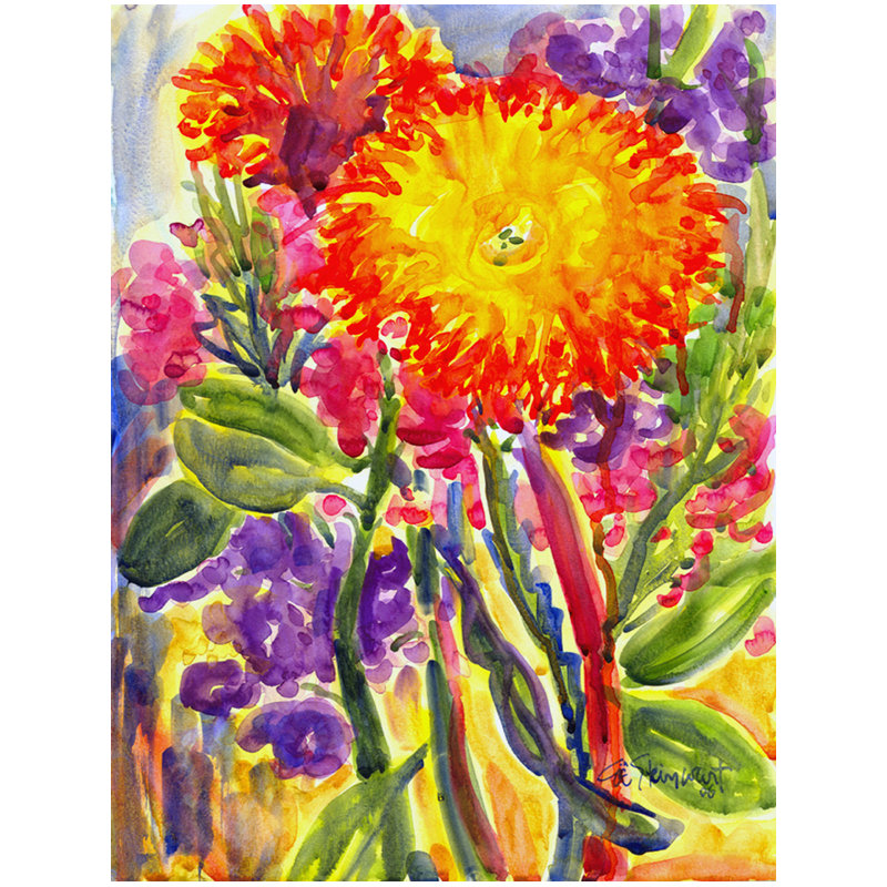 Drapeau de jardin Fiesta Aster