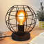 Karnes 1-Light Black Metal Table Lamp