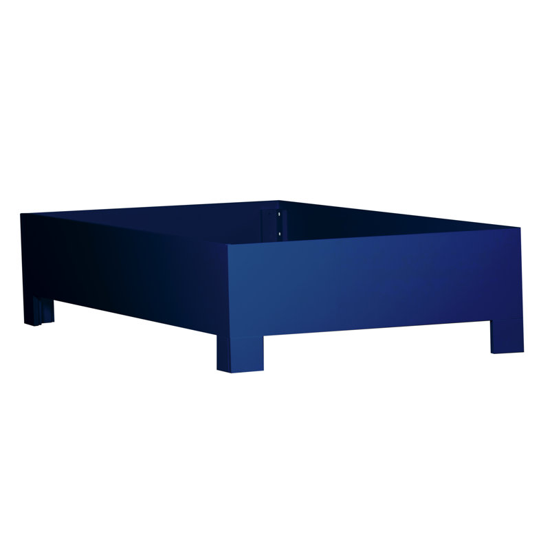 16" Standard Bed Frame, Twin XL, Navy