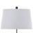 24" Resin Swan Table Lamp With Shade-610725250