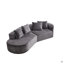 Canapé modulaire surdimensionné et rembourré Modern-593031476-593031477