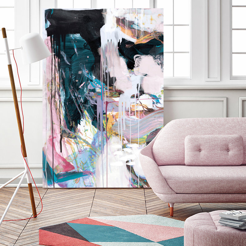 " Statement No2 ", 72" H x 72" W x 1.5" D