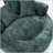 Ultra Soft Chenille Bean Bag Chair for Adults and Teens, Memory Jeremy Filling, Round Design for Indoor and Outdoor Use-1672300662
