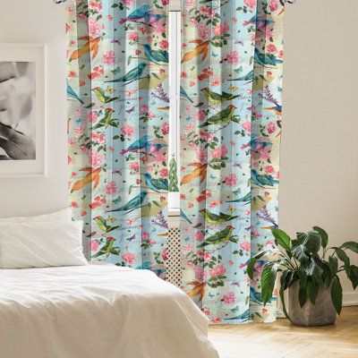 Loyde Semi Sheer Curtain Pair