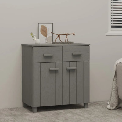 Gwenevieve 79cm Solid Wood Sideboard