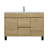 Buyce 48 " W Freestanding Standard Free Standing 1 Single Vanity Bathroom Vanity With Ceramic Top
