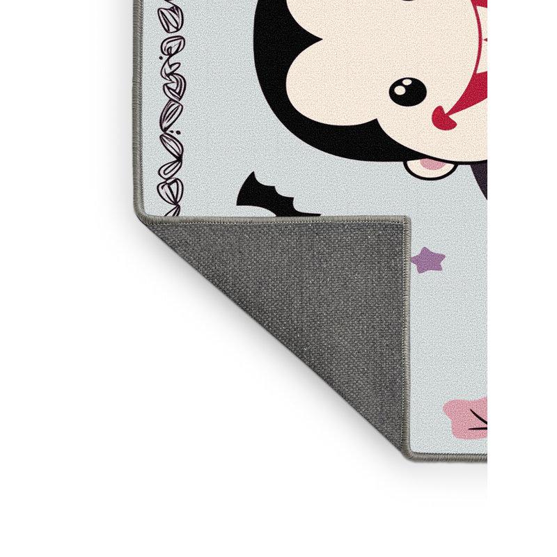 Tapis de vacances d'Halloween The Holiday Aisle®, Rectangulaire 8 pi x 12 pi