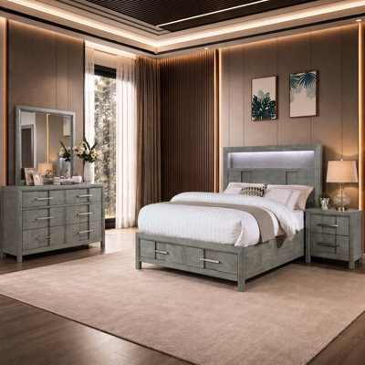 Ensemble de chambre à coucher Adryan