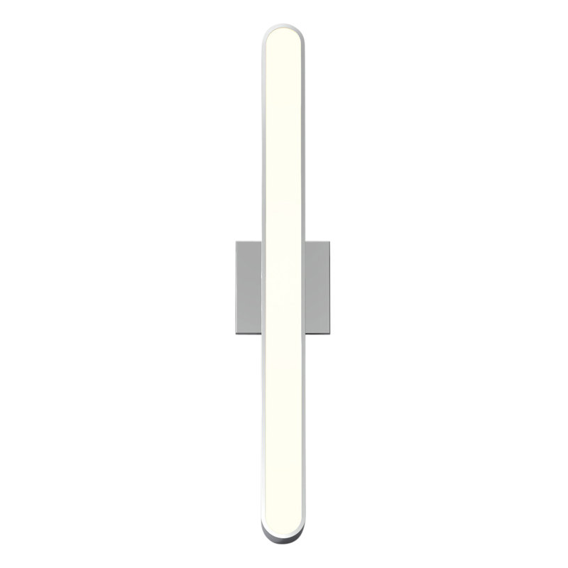 Atticus 3000K, 607 Lumens, Polished Chrome, 4.33" H x 23.62" W x 2.64" D