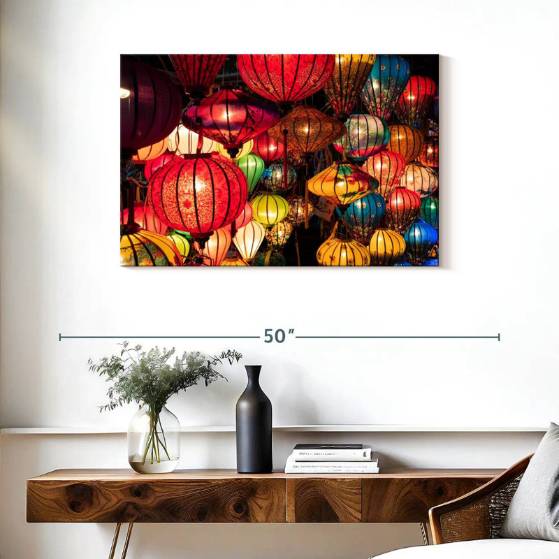 Lanternes chinoises en papier Kerner, H 24 po x l 36 po