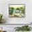 Spring Village II -Framed Print - Restickable