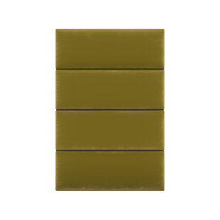 Velvet Wall Paneling in Olive Moss