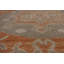 Tapis turc orange Oushak
