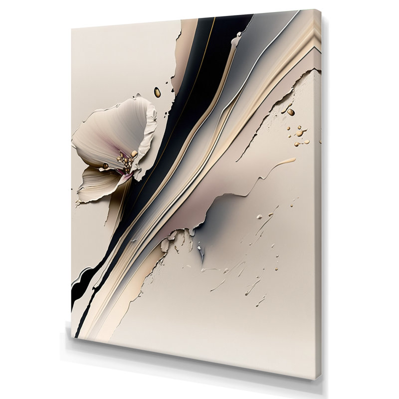 Orchid Flowers Hyperrealistic IV - Print on Canvas, 40" H x 30" W, Wrapped Canvas