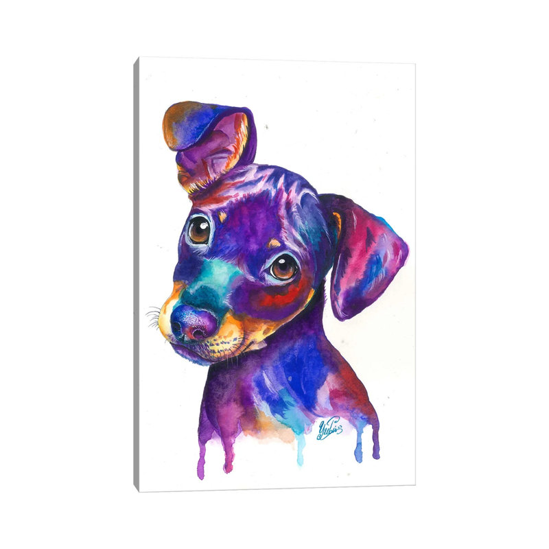 Colorio Pincher 1 Piece Wall Art on Canvas, 101.6cm H x 66.04cm W