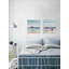 «Summer Tents II» par Parvez Taj - Ensemble de 2 reproductions sur toiles tendues-62179785