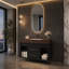 Ensemble de meuble-lavabo mural flottant 29,9 po-135276512