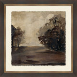 Crackled Reminiscent Countryside IV Painting