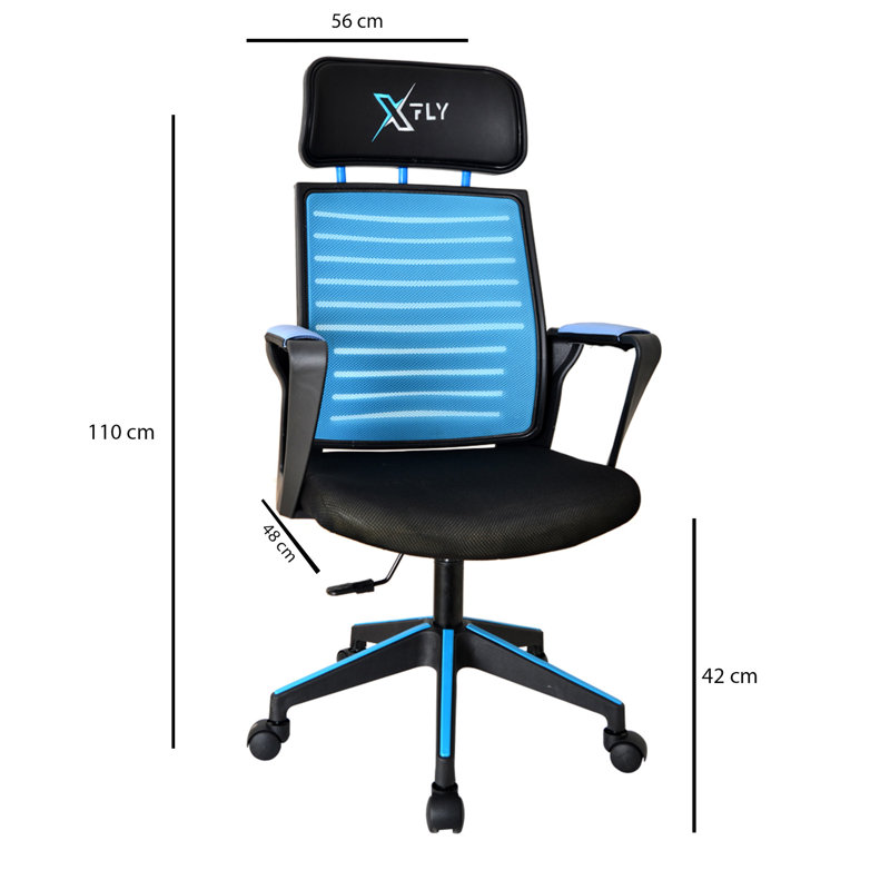 Fauteuil de jeu Oyuncu, Bleu / noir