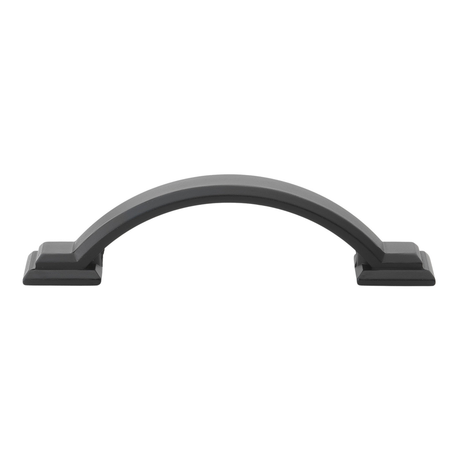 3" Center to Center Arch Pull, Matte Black